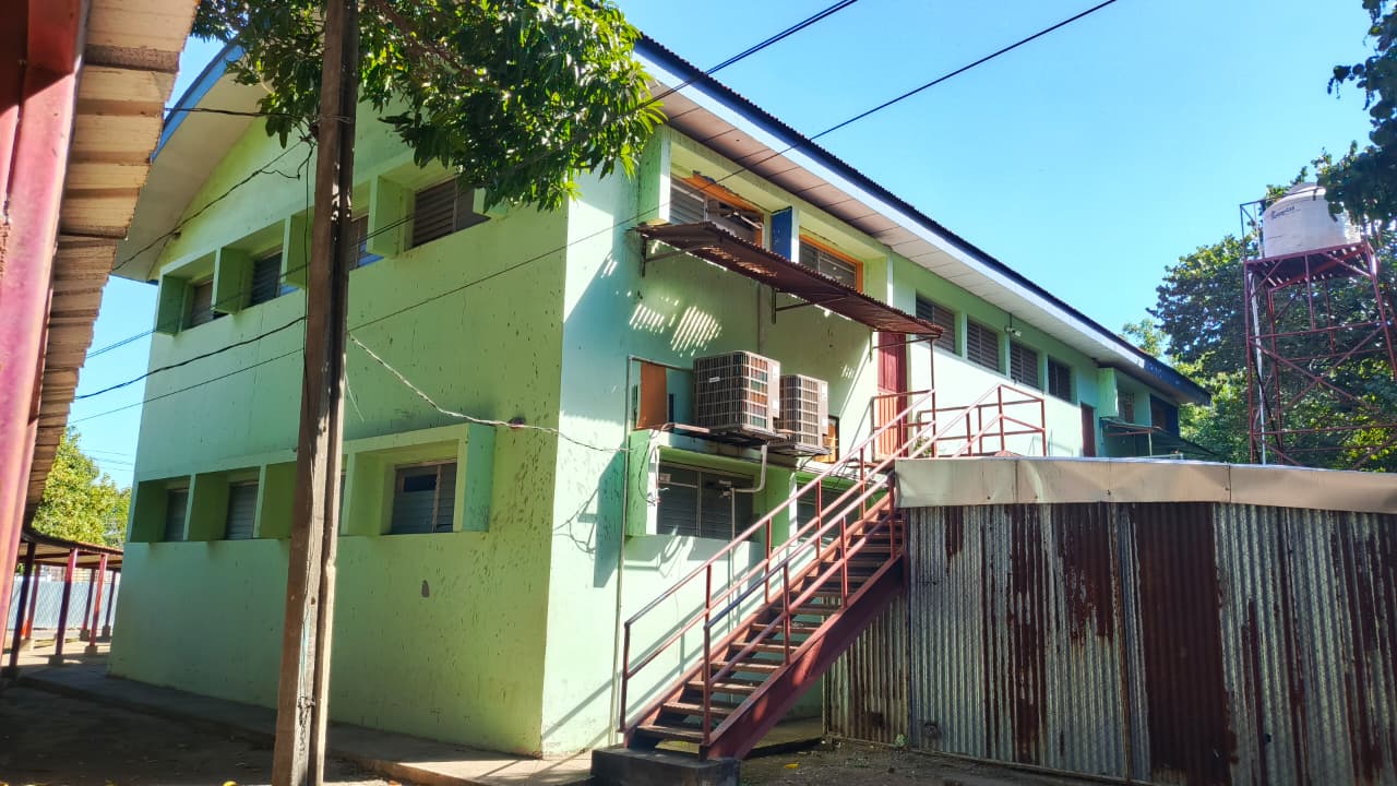 Albergue Deportivo del IND Edificio 1 Vista Posterior